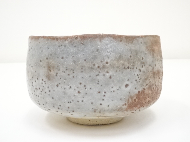 水野佐紀　茶碗　① 道具 ] - 道具 水野古麦造 鼠志野茶碗（共箱） | 宗 sou::お茶道具